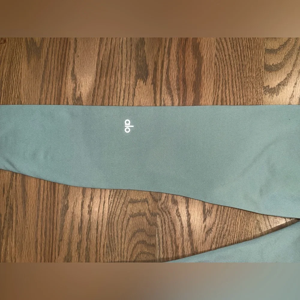 Alo Yoga High-Waist Airbrush Leggings - Botanic Green - Picture 9 of 12